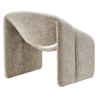 Modway Vivi Chenille Upholstered Accent Chair - Khaki-Fully Assembled
