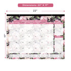 Blueline 2027 Pink Ribbon Monthly Desk Pad Calendar - Pink - 22" x 17" - Bilingual-Pink Ribbon Collection goes to aid in the fight against Breast Cancer