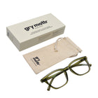 Gry Mattr Blue Light Glasses - Engaged Eco - + 1.50         -Provides blue light protection from all digital devices. Reduces eyestrain and eye fatigue