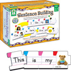 Carson Dellosa Education Sentence Building Board Game - Grade K-2 -Enhance early grammar and reading skills with sturdy, interlocking cards