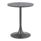 Zuo Bite Bistro Table - Black-Colour: Black