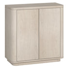Hudson&Canal Plympton 32"W Accent Cabinet - Alder White-Modern transitional design for your home office, bedroom, or living spaces