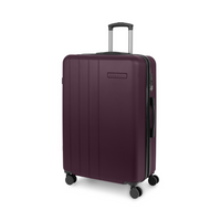 Bugatti Bordeaux Hardside Spinner Luggage - 30" - Fig-Made of ABS/PC