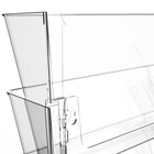 Storex Standard Wall Files Letter - Clear - 2 Pack-Rounded edges won't snag or tear paper