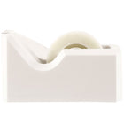 JAM Paper Modern Tape Dispenser, White-Tape Roll Not Included