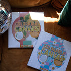 Art 101 Colorable Canvas Wall Art Set - 2 Pack-Your finished canvas doubles as home décor once finished