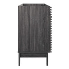 Modway Render 48" Double Sink Compatible Bathroom Vanity Cabinet - Charcoal-Soft-Close Doors