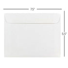 JAM Paper 5.5 x 7.5 Booklet Envelopes, White, 200 Pack (4235g)-Perfect for greeting cards, invitations, weddings or any announcement