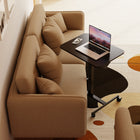 ShoppingAll Pneumatic Height Adjustable Mobile Sit-Stand Desk Laptop Computer Cart - Black-AIRLIFT HEIGHT ADJUSTABLE: Desk Height Can Be Easily Adjusted From 28”-44.1” In One Touch With Integrated Pneumatic Airlift System.