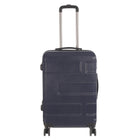Nicci Deco 24" Hardside Luggage - Dark Blue-ABS outer shell