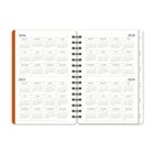 Orange Circle Studio 2027 Agatha Planner - 8-1/4" x 5-3/4" - Tawny Brown-5