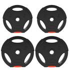 Soozier Weight Plates - 2 x 17 lb, 2 x 11 lb - Set of 4-Includes 2 x 17 lb (7.5kg) and 2 x 11lbs (5kg) weight plates