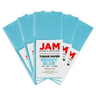 JAM Paper Tissue Paper - Bright Blue - 50 Sheets-Elegant wrapping accessory for gifts, gift baskets, decorating, and more!