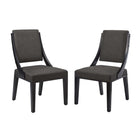 Modway Cambridge Upholstered Fabric Dining Chairs - Grey - 2 Pack-Modern Dining Chairs