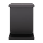 Zuo Bama Side Table - Black-Painted Mango Wood rectangular shape tabletop