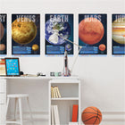 TREND enterprises Inc The Planets Learning Poster - Set of 8-Easy punch-out, attaches to walls with tape or staples. Made with durable, lie-flat paper stock