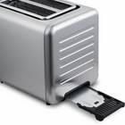 Salton Touchscreen 2 Slice Toaster - Stainless Steel-Single slice setting: evenly toast both sides of bread when toasting a single slice