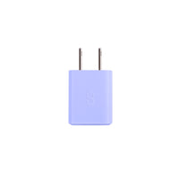 LOGiiX Vibrance Power Cube 30W USB-C Wall Charger - Lavender-Compact & colourful Vibrance Power Cube Mini charges smartphones up to 3x faster