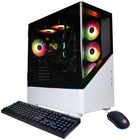 CyberPowerPC Gamer Supreme Gaming Desktop - Intel Ultra 7 265F - GeForce RTX 5060 8 GB - 16 GB DDR5 RAM - 2 TB SSD - White-Intel Core Ultra 7 265F 2.4GHz (Max 5.3GHz)