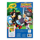 Crayola Colouring Book - 96 Pages - Sonic The Hedgehog-SONIC GIFTS FOR KIDS: Pair with Crayola Super Tips or Crayola Crayons for a great bundled gift idea (both sold separately)