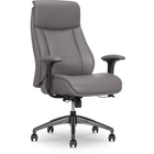 La-Z-Boy Renzo Task Office Chair - Grey-ComfortCore Plus with memory foam and coil layered seat cushion provides plush, reliable support