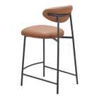 Zuo Rorun Counter Stool - Brown - Set of 2-7