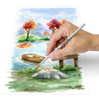 Staedtler Water Colour Paint - 12 mL- Assorted Colours - 12 Pack-Cleans up with water