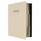 Gry Mattr Expanding Folder - 12.5" × 9.6" - Cream-25 mm elastic closure keeps contents secure on the go