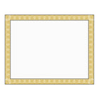 Geographics Diplomat Parchment Certificate - 8.5" x 11" - 50 Pack-Inkjet and laser printer compatible Certificates
