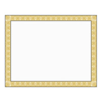 Geographics Diplomat Parchment Certificate - 8.5" x 11" - 50 Pack-Inkjet and laser printer compatible Certificates