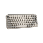 Logitech POP Keys Wireless Mechanical Keyboard with Customizable Emoji Keys - Mist-Less is more: Soft grey and natural sand colors kiss on an elegant, minimalist palette, allowing you to make an understated impact with POP Keys wireless mechanical keyboard in Mist