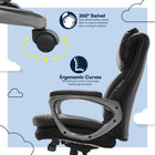 Serta Smart Layers Arlington Air Executive Chair - Black-10 Year Limited Manufacturer Warranty
