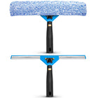 Gritt Commercial Swivel Window Washing Kit - 14" Squeegee - 14" Washer - 3 Pack-Thoroughly but gently washes windows