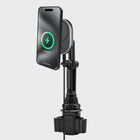 Mighty Mount MagSafe Wireless Charger Cup Holder Mount-Super-fast charging for Apple and Samsung devices – the speed your phone craves