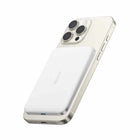 Anker MagGo Nano 5000mAh 15W Slim Power Bank - White-Just 102 × 70.6 × 8.6 mm—about the size of a credit card.