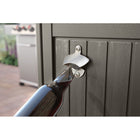 Suncast Patio Storage and Prep Station - Stoney-Includes one adjustable shelf inside cabinet.