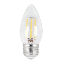 Northern Stars LED Light Bulb LE-6B10/840/E26 4000K 120V 5.5W E26 500 to 60W - clear - 2 Pack-Clear