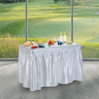 Work Smart Folding Beverage Ice Cooler Table-Resistant resin