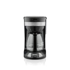 Hamilton Beach Programmable 12 Cup Coffee Maker - Black/Stainless Steel-No drip-glass carafe with large 12 cup capacity