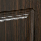 HOMCOM 71" H Freestanding Kitchen Pantry Cabinet with 4 Doors and Compartment - Distressed Coffee-Colour: Distressed Coffee 