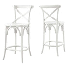 Modway Gear Counter Stool - White-7