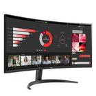 LG 34" UltraWide QHD Curved monitor - 34WR50QKB-Watch your monitor for longer periods of time. Reader Mode provides optimal conditions for reading by reducing blue light