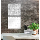 Mead 2027 Decorative Wall Calendar - 12" x 12" - Rad & Happy - Bilingual-Closed calendar measures 12"L x 12"W for easy wall display