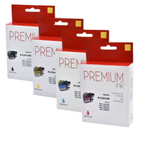 Premium Ink Brother LC3013XL Alternative Ink Cartridge Set - C/M/Y/K - High Yield-Colour: CMYK
