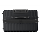 Bugatti Tokyo Collection 30.25" Hardside Checked Spinner Luggage - Black-Reinforced side handle