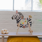 Manhattan Toy Wooden Activity Toy Safari Zebra-8