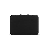 JCPal Nylon Business Style Sleeve for 15" MacBook Pro - Black-Black