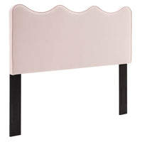 Modway Athena Performance Velvet Full/Queen Headboard - Pink-Full/Queen Headboard