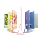 Apple iMac 24" - M4 Chip - 8 Core GPU - 256 GB SSD - 16 GB RAM - Blue - English-Immersive display: The 24-inch 4.5K Retina display features 500 nits of brightness and supports up to one billion colours.
