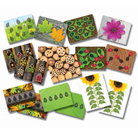 Yellow Door Ladybugs Early Number Card 16-Piece Set-Designed for use with our Ladybugs Counting Stones, these beautifully attractive activity cards are an ideal way to encourage children to develop early math skills